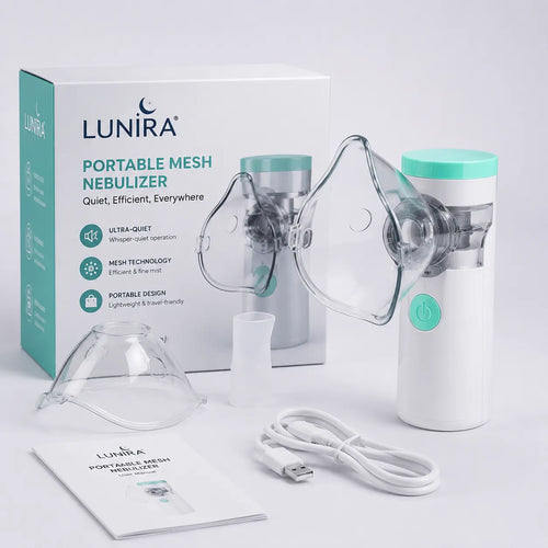 Lunira™ Silent Nebulizer for Anytime Relief