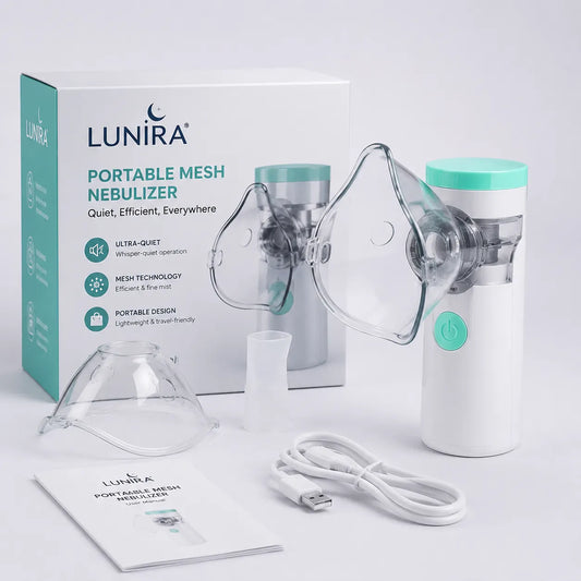 Lunira™ Silent Nebulizer for Anytime Relief